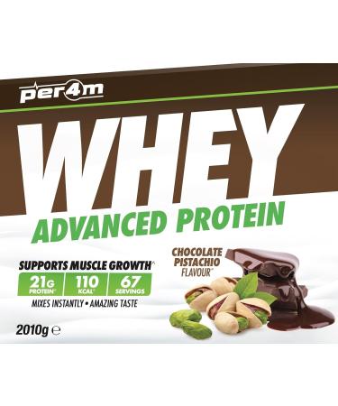 Per4m Whey Protein 2kg (Pistachio Chocolate) - Buy Online on GoSupps.com