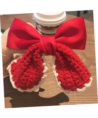 Beavorty 1pc hairpin christmas hair barrettes bows hair holder christmas hair bows clips red bow hair clip christmas bow barrettes bowknot hair clips girl big bow fabric spring clip - Buy Online on GoSupps.com