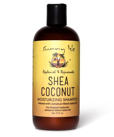 Sunny Isle Shea Coconut Moisturizing Shampoo with Jamaican Black Castor Oil 12 fl oz