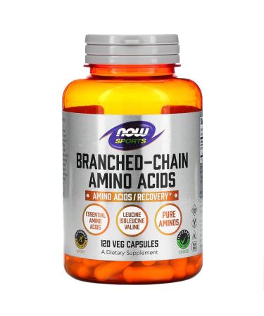 NOW Foods Branch-Chain Amino (BCAA) 800mg 120 Capsules
