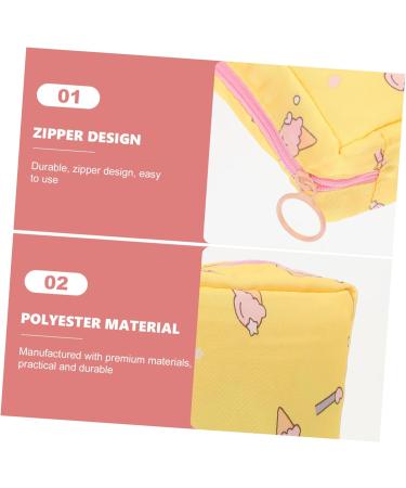 Healeeved 6 STK Storage Bags - Women's Bandages Hygiene & Diaper Bag Organizer - Polyester Zipper Pouches - Buy Online on GoSupps.com