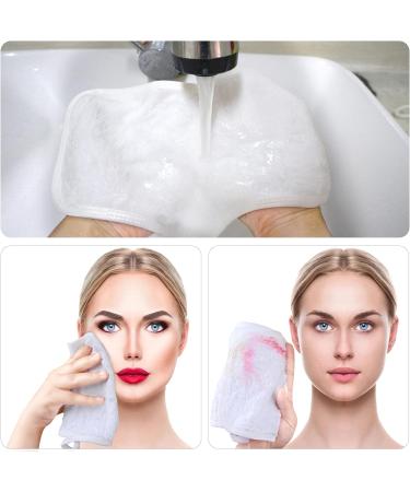 KinHwa Microfibre Face Cloth 6 Pack - Ultra Soft Makeup Remover Cloths 15x30 cm - Washable Flannel Cleansing Cloth for Eye & Face - White - 6 Count - Buy Online on GoSupps.com