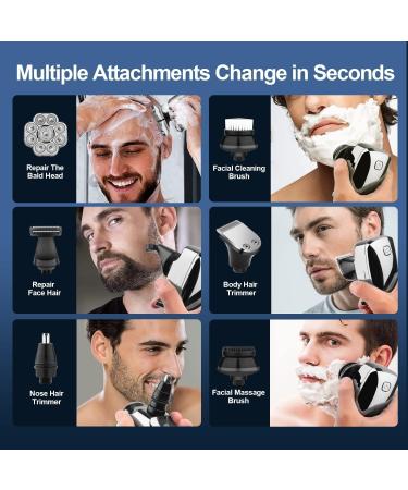 Shop 9D LED Cordless Head Shavers for Bald Men - Waterproof & Rechargeable | Best Head Razors for a Smooth Shave - Buy Online on GoSupps.com