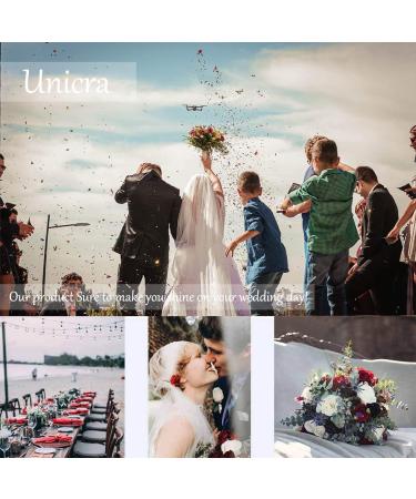 Unicra Bride Silver Wedding Hair Comb | Sparkly Crystal Rhinestone Bridal Hair Accessory - Buy Online on GoSupps.com