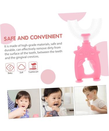 Beaupretty 30 STK U-Shaped Toothbrush for Kids - Soft Cleaning Tools in 5 Colors | Ideal for Whole Mouth Care & Baby Dental Hygiene - Buy Online on GoSupps.com