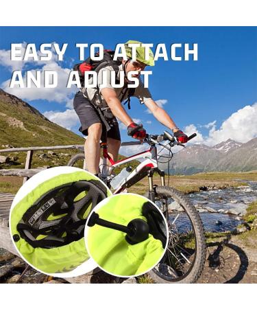 Cutially Waterproof Bicycle Helmet Cover | Reflective Rain Hood for Cycling | Perfect for Travel & Excursions - Buy Online on GoSupps.com