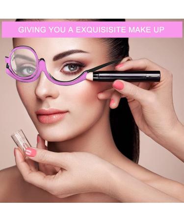 Stylish Foldable Makeup Glasses for Women - +2.0 Reading Glasses for Presbyopia - Pink Makeup Reading Glasses - Buy Online on GoSupps.com