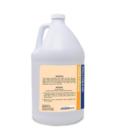 GreenFist Foaming Hand Soap Refill - Lemon Scent, 128 oz (1 Gallon) - Buy Online on GoSupps.com