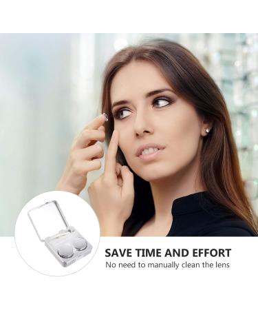 4-Piece Travel Set: Square Glasses Case & Contact Lens Holder | Compact & Invisible Storage Solutions - Buy Online on GoSupps.com