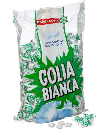 Italian Gourmet E.R. Golia Bianca Hard Candy Mint and Liquorice Flavor 1kg + Italian Gourmet Pulp 400g - Buy Online on GoSupps.com