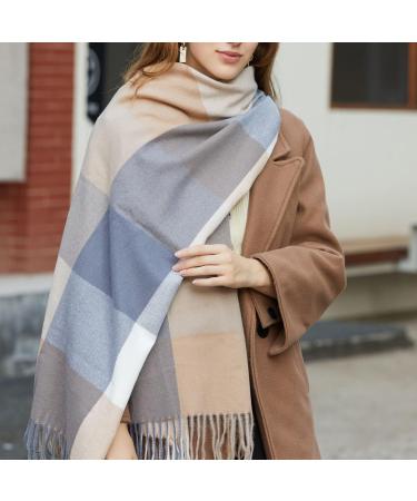 Buy Women's Warm Classic Knit Poncho Scarf | Stylish Wool Triangular Winter Accessories - Retro Necklace Design - Buy Online on GoSupps.com