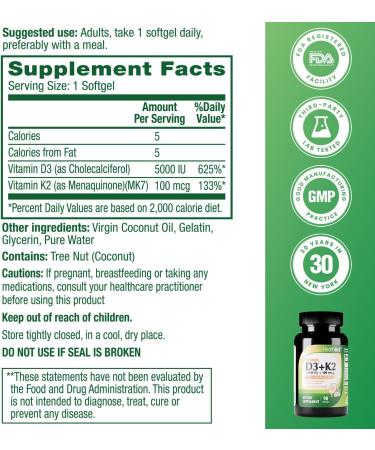 HealthA2Z Total Home Relief & Vitality Bundle | Cold & Allergy Tablets (72 Count) + Ibuprofen 200mg (250 Count) + Vitamin D3 (5 000 IU) + K2 MK-7 Softgels with Virgin Coconut Oil (90 Count) - Buy Online on GoSupps.com