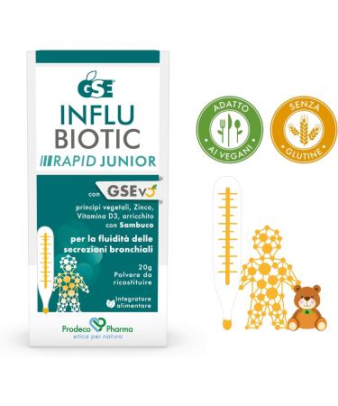  PRODECO PHARMA Prodeco Pharma GSE Influbiotic Rapid Junior 20g Reconstriction Powder - Buy Online on GoSupps.com