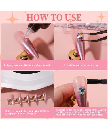 FANDAMEI Nail Art Kit Nail Charms Gems & Rhinestones for Stunning Nail Designs - Buy Online on GoSupps.com