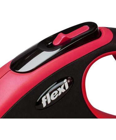 Flexi New Comfort M Belt 5m Red - Ideal Leash for Dogs Up to 25kg | International Shipping Available - Buy Online on GoSupps.com