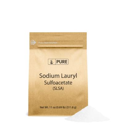 Pure Original Ingredients Sodium Lauryl Sulfoacetate (SLSA) (11 oz) Long Lasting Foam & Bubbles  Gentle on Skin.