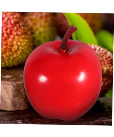 ABOOFAN 60 Pcs Artificial Apple Fruit Model Prop Decoraciones Para Salas De Play Food Apples Model Food Toy Faux Apples Emulated Fruit Model Wedding Decor Accessories Window Foam - Buy Online on GoSupps.com