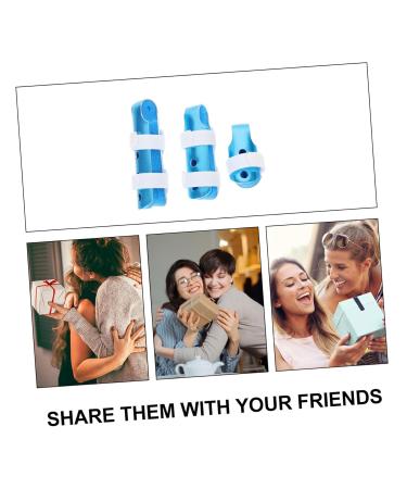 FRCOLOR 3pcs Finger Splint Metal Bracket - Breathable Aluminum Alloy Finger Stabilizer for Broken Finger Support - Buy Online on GoSupps.com