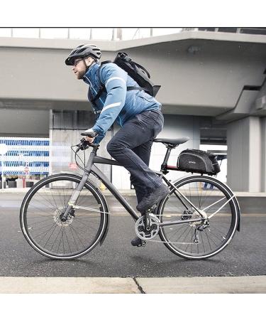 7L Waterproof Bike Rack Bag for Commuter and Electric Biking | Rear Rack Pack Pannier Storage for Mountain and Road Bikes - Buy Online on GoSupps.com