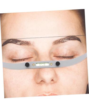 Healeved 5pcs Brow Mapping Brow Ruler Stencils Eyebrow Shaping Kit Eyebrow Ruler Foldable Aluminum Alloy - Buy Online on GoSupps.com