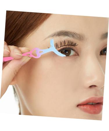 Beauty Tools Eyelash Curler Curler False Eyelash Eyeliner Assistant (Blue-Pink Gradient) Eyebrow Tweezers Professional Lash Tweezer Lash Clamp Eyelash Tool Major Metal - Buy Online on GoSupps.com