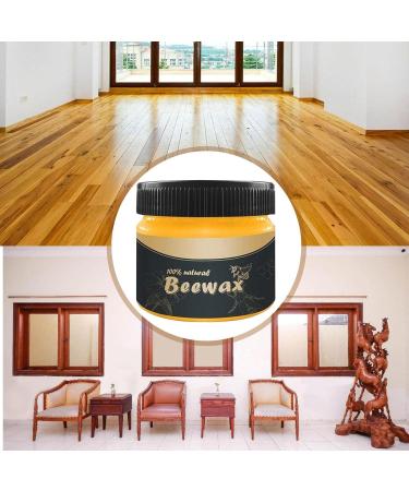 YOUGE Beeswax Polish for Furniture-Wood Seasoning Beewax Natural Beewax Traditional Beeswax Polish With a Sponge for Wood Polish Furniture Care - Buy Online on GoSupps.com