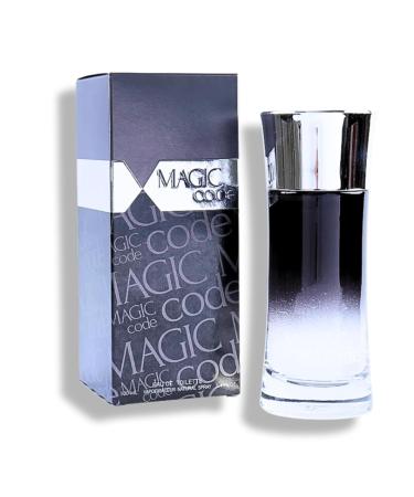 Magic Code for Men Eau de Toilette Pour Homme 3.4 Fl. Oz. Oriental Spicy fragrance for men. - Buy Online on GoSupps.com