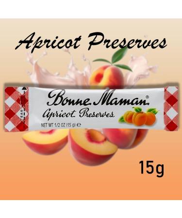 Bonne Maman Stick Jam Pick N Mix - Choose From 4 Flavours | Strawberry Apricot Preserves Orange Marmalade Raspberry & Redcurrant Preserves Jams-15g - Pack of 40 (10 of Each) - Buy Online on GoSupps.com