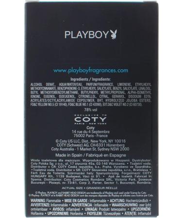 Playboy Ibiza 1.7 Oz Eau De Toilette For Men - Buy Online on GoSupps.com