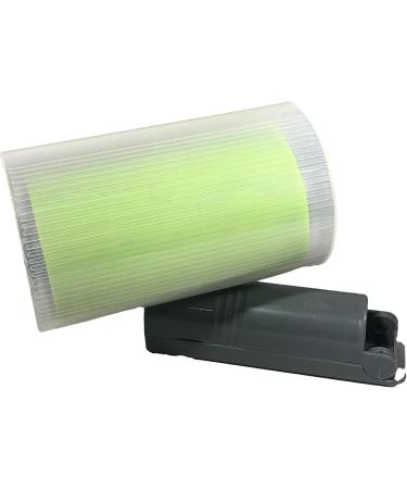 Best Sticky Gel Lint Roller Cleaner | Washable Pet Hair Remover Set | Reusable for Clothes & Car Seats - Green - Buy Online on GoSupps.com
