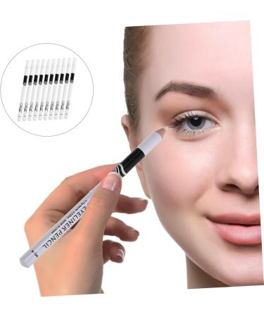 DOITOOL Eyes Cosmetic Tools 30 Pcs Lying Silkworm Eyeliner Makeup Tools Wooden Pole Miss Export White Eye Drawing Pencils 1 count (Pack of 1) Whitex3pcs - Buy Online on GoSupps.com