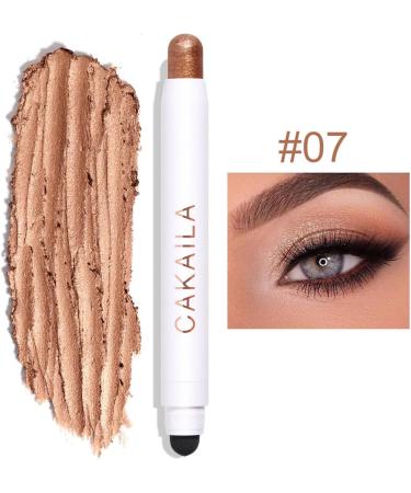 Eyeshadow Stick - Smudge-Proof Double-end Pencil Eyeshadow Stick | Eyeliner Stick Automatic Rotating Eyeliner Make Up Frifer - Buy Online on GoSupps.com