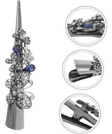 minkissy Hair Accessories Hair Clips Hair Barrettes Girls Hairpin Large Hair Clip Rhinestone Hairpins Large Hairpins Women Hairpin Hair Decoration Hair up Decorate Metal Women's - Buy Online on GoSupps.com