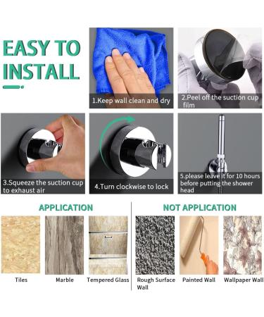 Shower Enema System with 100 Hose, Diverter & Water Control Valve - Portable Enema Nozzle Kit for Men and Women (Polished Chrome) - Buy Online on GoSupps.com