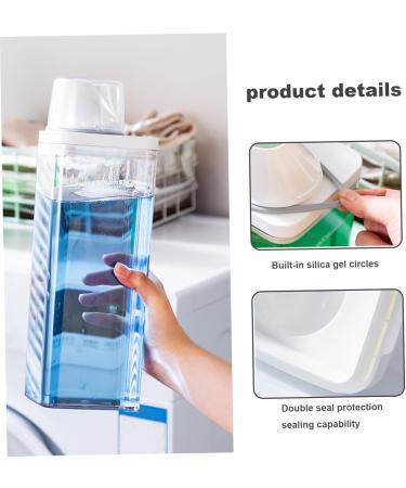 Washing Powder Storage 1900Ml Laundry Detergent Dispenser with Measuring Cup Moisture-Proof Reusable Empty Soap Detergent Box Container Laundry Detergent Storage - Buy Online on GoSupps.com