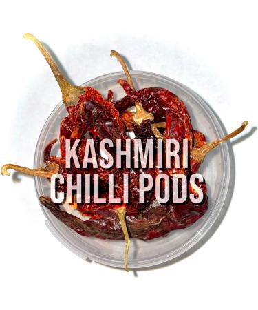 Kashmiri Whole Dried Chilli Pods - 100g - Buy Online on GoSupps.com