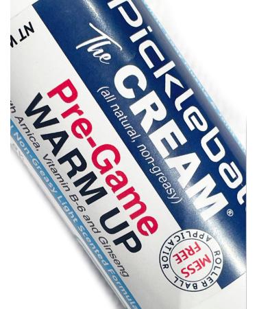 PRE-GAME WARM UP Joint & Muscle Therapy Cream for Enhanced Grip Strength & Pain Prevention in Pickleball | Optimize Performance & Control - Buy Online on GoSupps.com