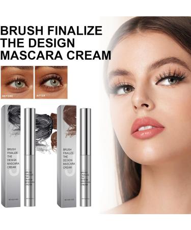 Washable Metal Rod Mascara - Waterproof Tubing Mascara Volume and Length Iron Wand Mascara Long Lasting Smudge-Proof Non Clumping Lengthening Fiber Lash Mascara Makeup for Women (Black One Size) Black 7 ml (Pack of 1) - Buy Online on GoSupps.com