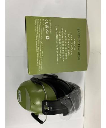 Dr.meter Children Ear Defenders SNR 27dB Protective Earmuffs - Army Green - Buy Online on GoSupps.com