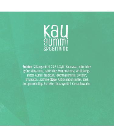 Xucker Sugar-Free Dental Care Chewing Gum - Vegan Xylitol Spearmint & Freshmint (2x600g) - Refills for Fresh Breath - Buy Online on GoSupps.com