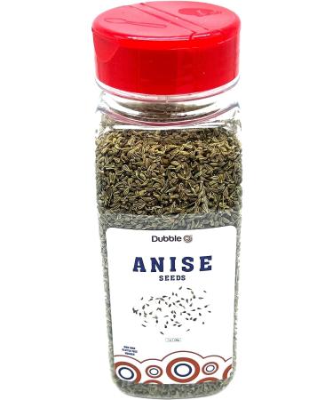 Dubble O Brand Anise Seeds - 7 oz. | Non GMO, Kosher, Halal, Gluten-Free - Buy Online on GoSupps.com