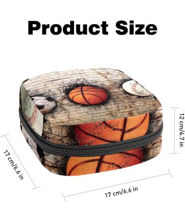 Menstruation Pad Bag with Zipper | Women's Napkin & Tampon Bags | Sports Collection for Girls & Women - Buy Online on GoSupps.com