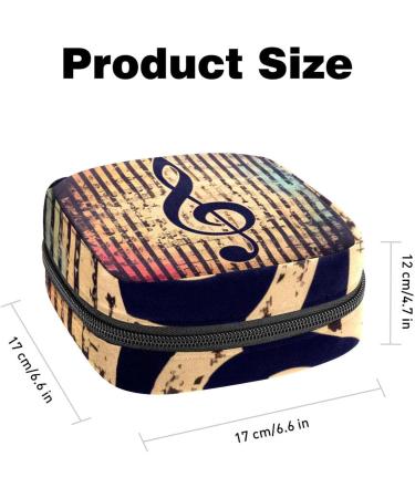 Large Capacity Dark Dragonfly Storage Bags for Women's Bandages Menstrual Cups & Makeup - Organizer for Travel - 4.7x6.6x6.6 in - Buy Online on GoSupps.com