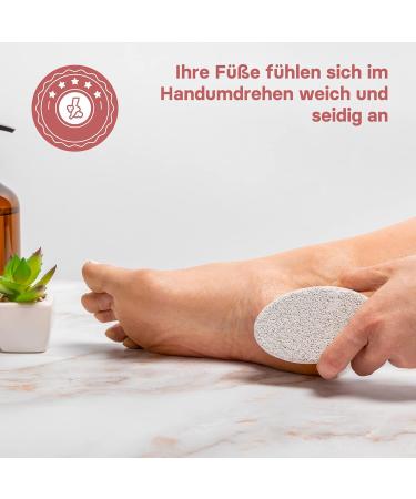 Valneo Pumice Stone for Corns - 2-Pack (69g Each) Natural Foot & Hand Care Tool - Buy Online on GoSupps.com