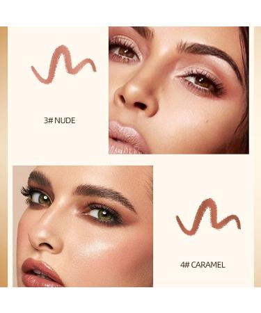Wismee Champagne Shimmer Cream Eyeshadow Stick | Waterproof Eye Shadow Pen & Highlighter Makeup Crayon - Buy Online on GoSupps.com