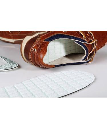 KAPS Bamboo Insoles - Activated Carbon Shoe Inserts for Fungal Infections Foot Odor & Athlete's Foot - Unisex Foot Care Solution for Healthy Feet - Buy Online on GoSupps.com