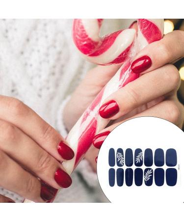 dijiusidy Nail Art Stickers Self-Adhesive Fingernail Decal with Strap Glue DIY Art Decor Full Cover Manicure Kits for Women Girls YMX202 - Buy Online on GoSupps.com