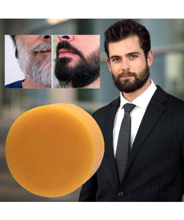  Deno Multiflorum Shampoo Bar for Men Beard Remover Grey White for Men Gives the Look of Thicker and Fuller Beard - Buy Online on GoSupps.com