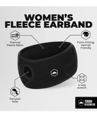 Ponytail Headband for Women - Fleece Ear Warmer for Running and Outdoor Activities in Cold Weather - Buy Online on GoSupps.com