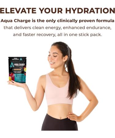 Grab The Gold Aqua Charge Electrolytes Drink Mix | Naturally Flavored Sugar-Free Hydration Drinks with B Vitamins | Vegan Gluten-Free Non-GMO | Raspberry Lemonade - 16 Packs - Buy Online on GoSupps.com